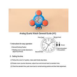 Babyhug Boy Free Size Analog Watch - Green