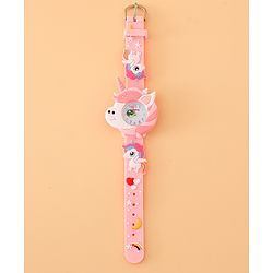 Babyhug Girl Free Size Analog Watch - Pink