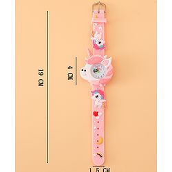 Babyhug Girl Free Size Analog Watch - Pink