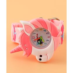 Babyhug Girl Free Size Analog Watch - Pink