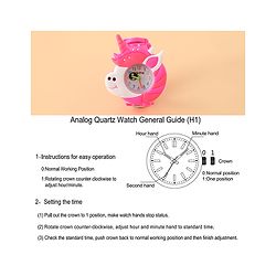 Babyhug Girl Free Size Analog Watch - Pink