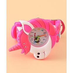 Babyhug Girl Free Size Analog Watch - Pink