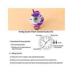 Babyhug Girl Free Size Analog Watch - Pink