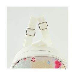 Babyhug Fashion Backpacks With Labubu Doll Applique - Beige