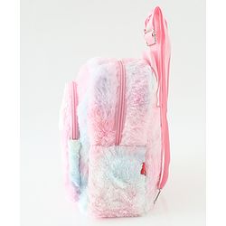 Babyhug Free Size Fashion Backpacks with Hearts - Pink