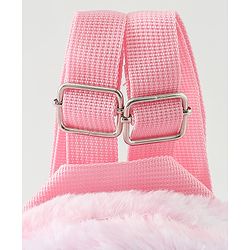 Babyhug Free Size Fashion Backpacks with Hearts - Pink