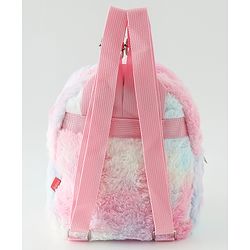 Babyhug Free Size Fashion Backpacks with Hearts - Pink