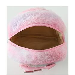 Babyhug Free Size Fashion Backpacks with Hearts - Pink