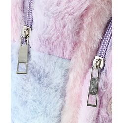 Babyhug Free Size Fashion Backpacks with Hearts - Pink