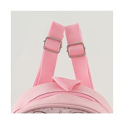 Babyhug Fashion Backpacks With Rainbow Applique - Pink