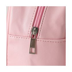 Babyhug Free Size Fashion Sequined Backpack with Bow, Carrot and Rabbit applique - Blue