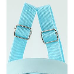 Babyhug Free Size Fashion Sequined Backpack with Bow, Carrot and Rabbit applique - Blue
