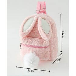 Babyhug Free Size Stylish Fashion Backpack for Girls - Pink