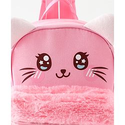 Babyhug Free Size Fashion Backpacks Kitty design - Pink