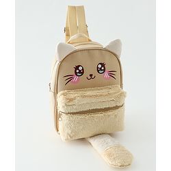 Babyhug Free Size Fashion Backpacks Kitty design - Pink