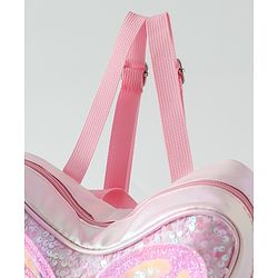 Babyhug Free Size Fashion Backpacks Butterfly design - Pink