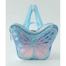 Babyhug Free Size Fashion Backpacks Butterfly design - Pink