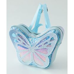Babyhug Free Size Fashion Backpacks Butterfly design - Pink