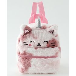 Babyhug Free Size Fashion Backpacks Kitty design - Multicolor