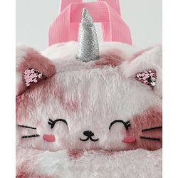 Babyhug Free Size Fashion Backpacks Kitty design - Multicolor