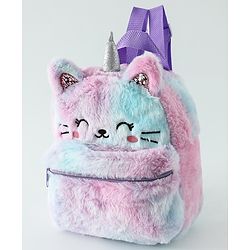 Babyhug Free Size Fashion Backpacks Kitty design - Multicolor