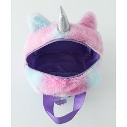 Babyhug Free Size Fashion Backpacks Kitty design - Multicolor