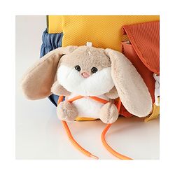Babyhug Fashion Backpacks With Rabbit Applique - Yellow