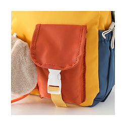 Babyhug Fashion Backpacks With Rabbit Applique - Yellow
