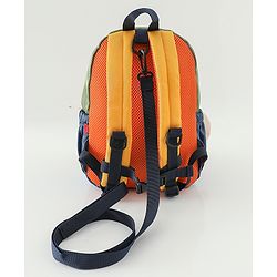 Babyhug Fashion Backpacks With Rabbit Applique - Yellow