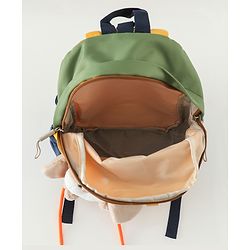 Babyhug Fashion Backpacks With Rabbit Applique - Yellow