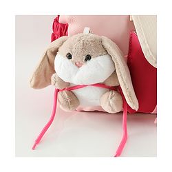 Babyhug Fashion Backpacks With Rabbit Applique - Yellow