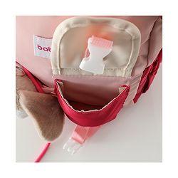Babyhug Fashion Backpacks With Rabbit Applique - Yellow