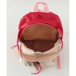 Babyhug Fashion Backpacks With Rabbit Applique - Yellow
