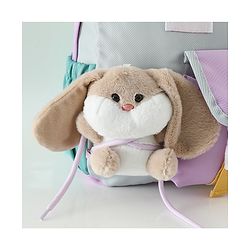 Babyhug Fashion Backpacks With Rabbit Applique - Yellow