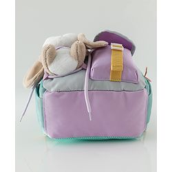 Babyhug Fashion Backpacks With Rabbit Applique - Yellow
