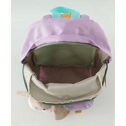 Babyhug Fashion Backpacks With Rabbit Applique - Yellow