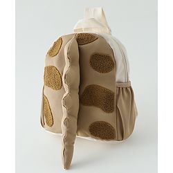 Babyhug Free Size Applique Dragon tailed Backpacks - Brown