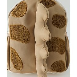 Babyhug Free Size Applique Dragon tailed Backpacks - Brown