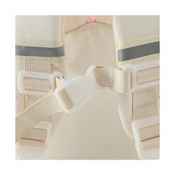 Babyhug Fashion Backpacks With Floral Applique - Pink