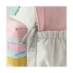 Babyhug Fashion Backpacks With Floral Applique - Pink