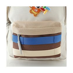 Babyhug Fashion Backpacks With Floral Applique - Pink