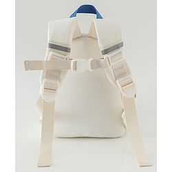Babyhug Fashion Backpacks With Floral Applique - Pink