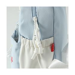 Babyhug Free Size Fashion Backpacks with small pouch - Blue