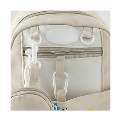 Babyhug Free Size Fashion Backpacks with small pouch - Blue