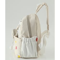 Babyhug Free Size Fashion Backpacks with small pouch - Blue