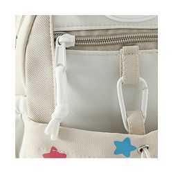 Babyhug Free Size Fashion Backpacks with small pouch - Blue