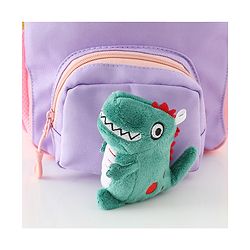 Babyhug Free Size Fashion Backpacks with Dragon Applique - Purple