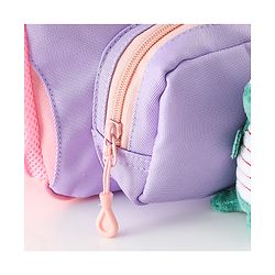 Babyhug Free Size Fashion Backpacks with Dragon Applique - Purple