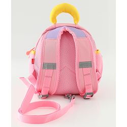 Babyhug Free Size Fashion Backpacks with Dragon Applique - Purple