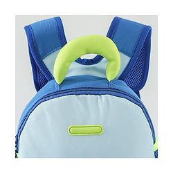 Babyhug Free Size Fashion Backpacks with Dragon Applique - Blue